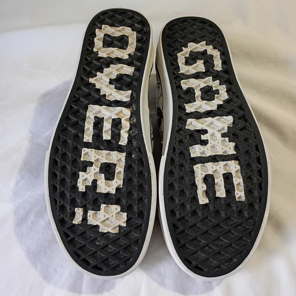 Vans Nintendo Super Mario Bros Villains Game Over Sneakers W7 M5.5 Canvas Skate - Picture 3 of 15